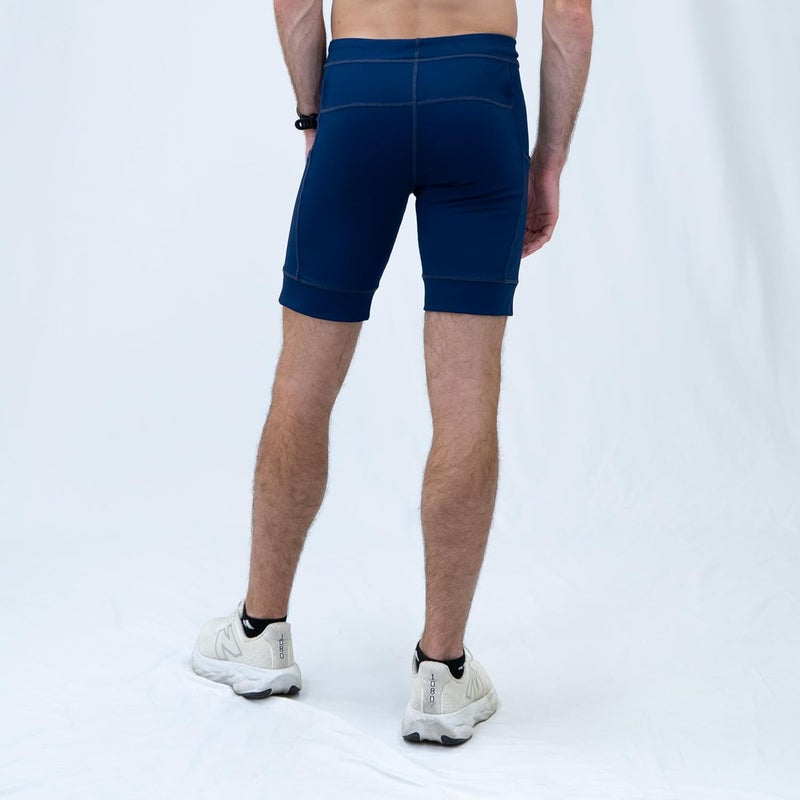 Sprints Mens Flexion 8" Compression Shorts with Pockets & Drawcord - Image 5